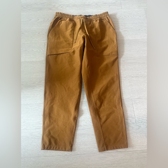 Lululemon Bowline Pants XL  Burnt Caramel Utiltech Khaki - Picture 2 of 4
